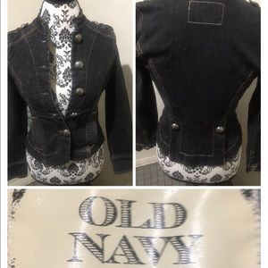 ✨Old Navy Black Jean jacket✨